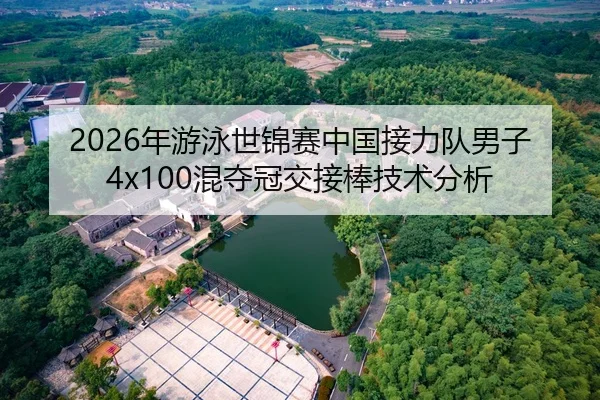 2026年游泳世锦赛中国接力队男子4x100混夺冠交接棒技术分析